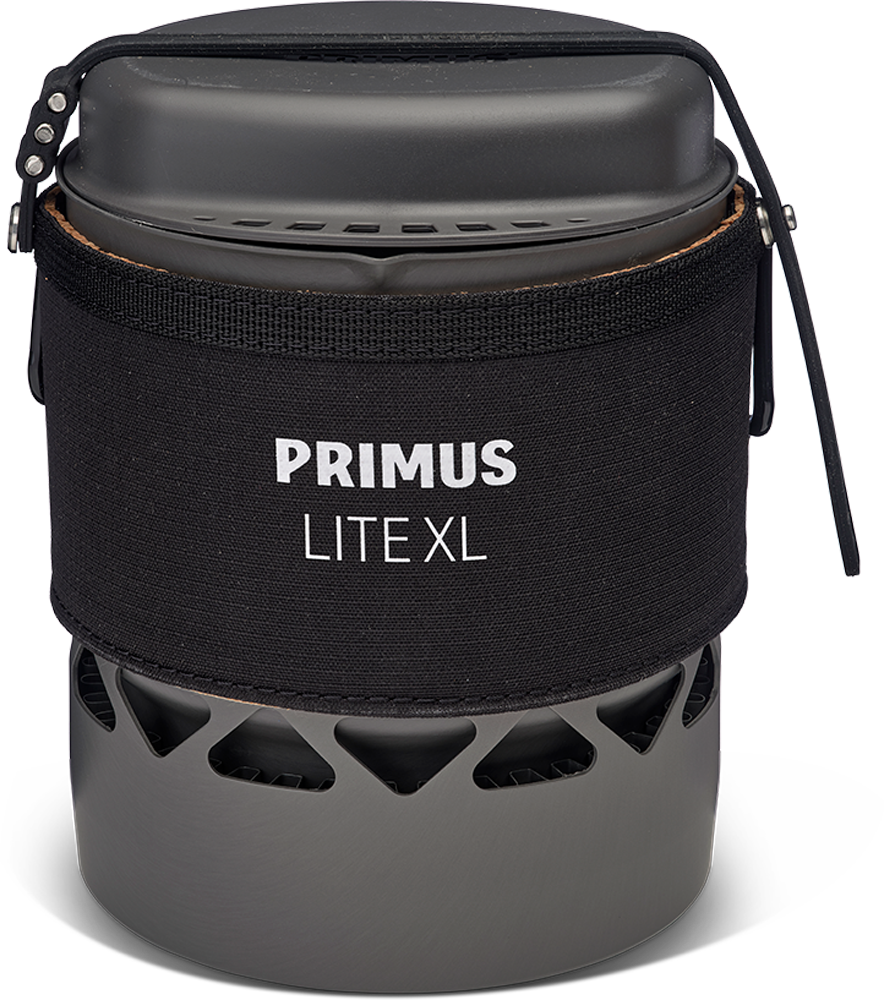 Lite XL Pot II campinggryte 1,0 l aluminium med varmeveksler forfra