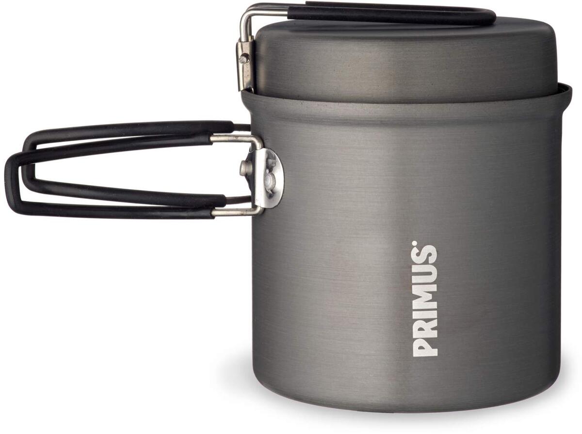 Litech Trek Kettle gryte med stekepanne 1 L 267 g forfra