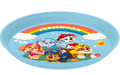 Liten tallerken 205 mm Paw Patrol organic sky blue forfra
