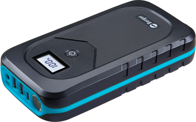 Baksidebilde av Lithium Jump Starter LJS500 starthjelpbank 1000 A
