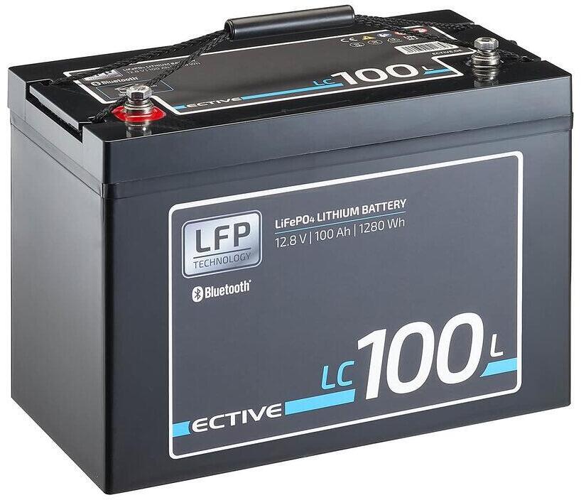 Lithiumbatteri BT 12V LiFePO4 med Bluetooth-overvåking - ECTIVE sideprofil