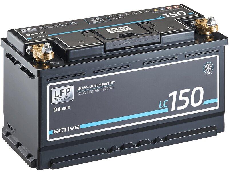 Lithiumbatteri LC 150 LT LiFePO4 12V 150 Ah 15,5 kg forfra