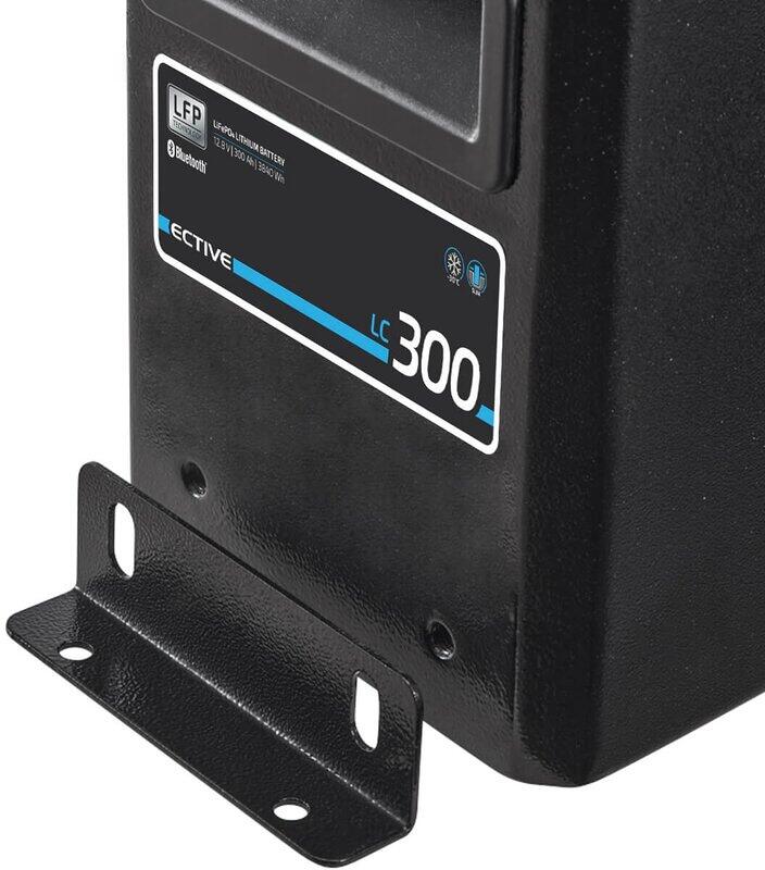 Lithiumbatteri LC LT Slim 12V LiFePO4 med BMS og Bluetooth installasjon
