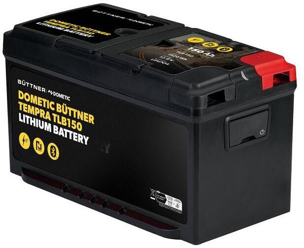 Lithiumbatteri Tempra HDP 100-150 Ah 12V med BMS bakside