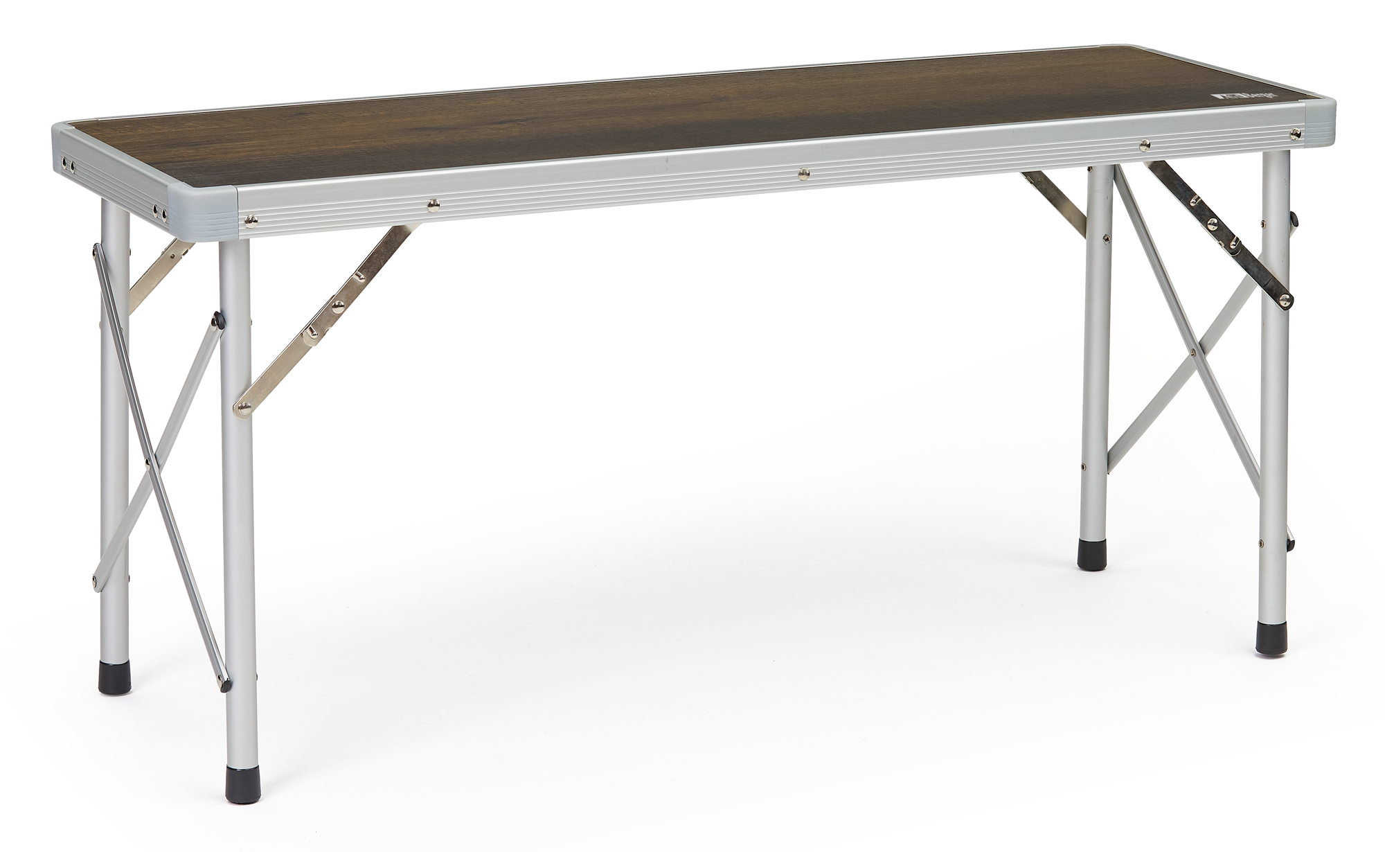 Livenza sammenleggbar sittebenk aluminium forfra