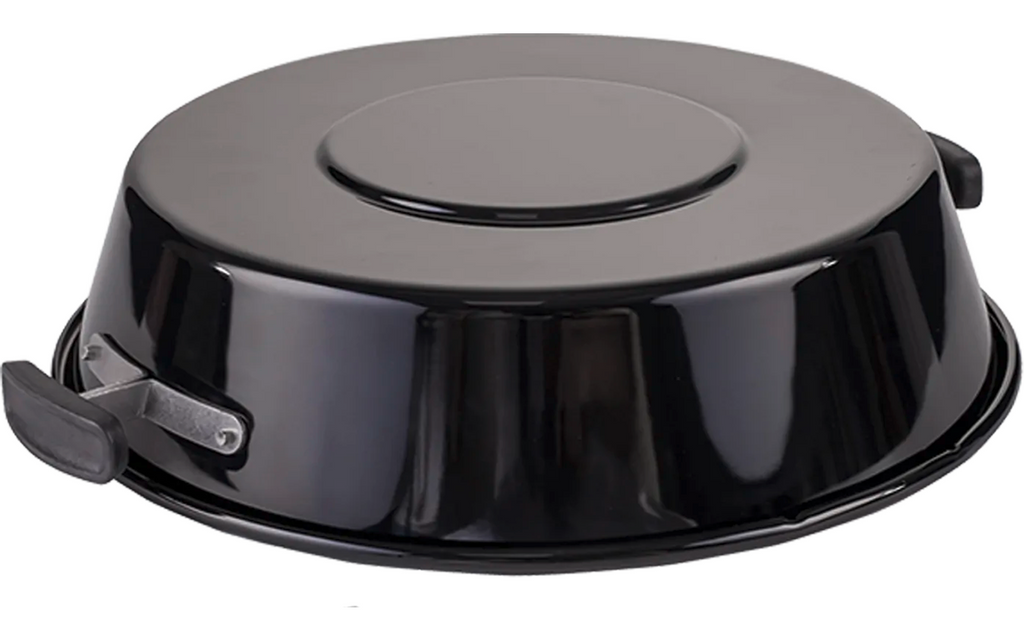 Detalj av emaljert overflate på Lokk og grillpanne for Safari Chef 30, emaljert - Cadac Dometic