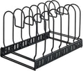 Lokk- og panneholder justerbar 30-57 cm svart - Wenko forfra