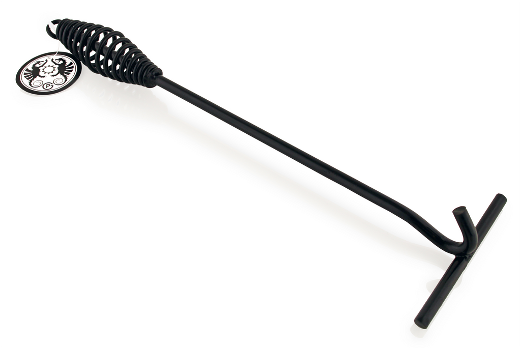 Lokkløfter for ildgryte 32 cm stål Petromax forfra