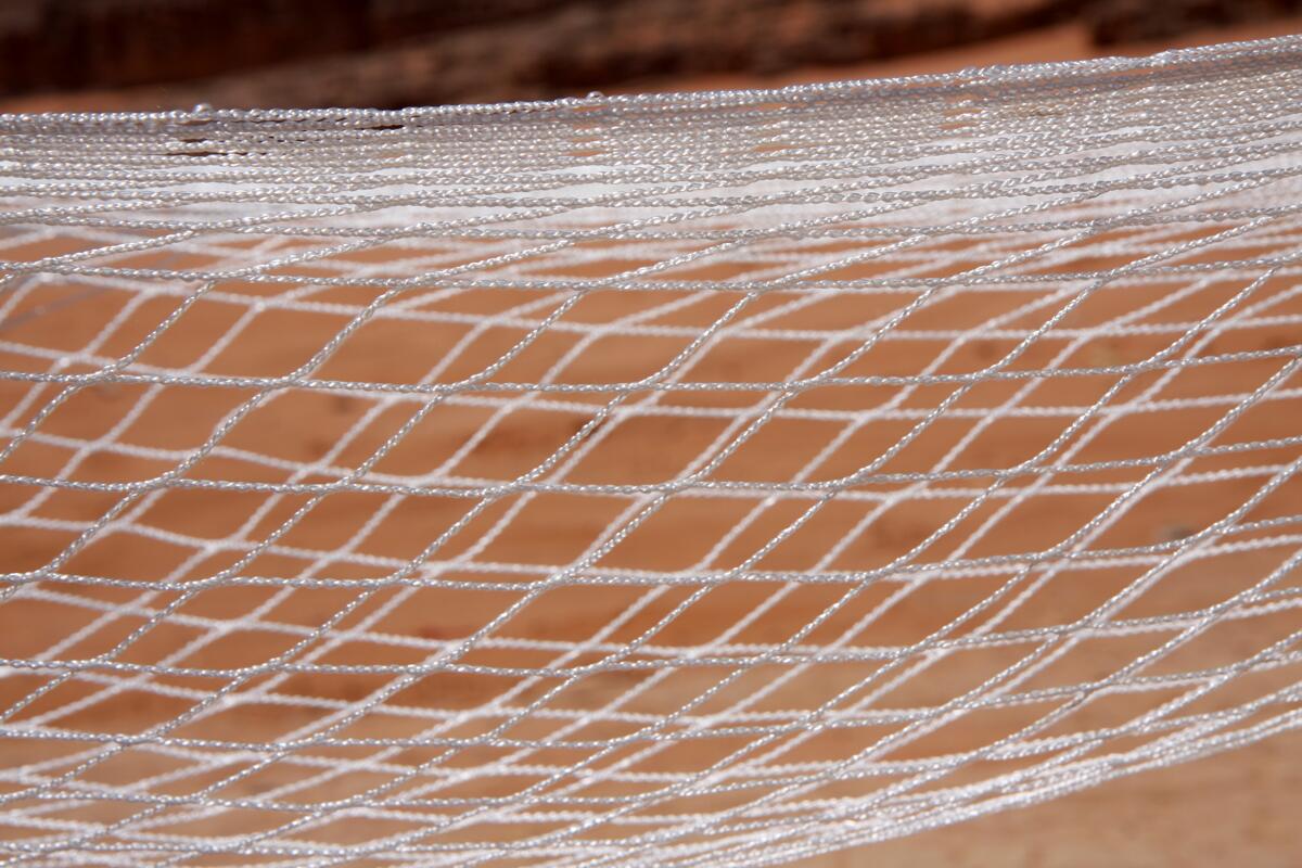 Detalj av Lommehengekøye 220x80 cm 250 g maks 80 kg - BasicNature