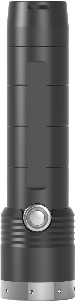 Lommelykt MT10 LED 1000 lm oppladbar USB bakside