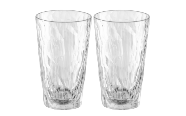 Longdrinkglass CLUB No. 6 superglas 300 ml 2-pk klar bakside