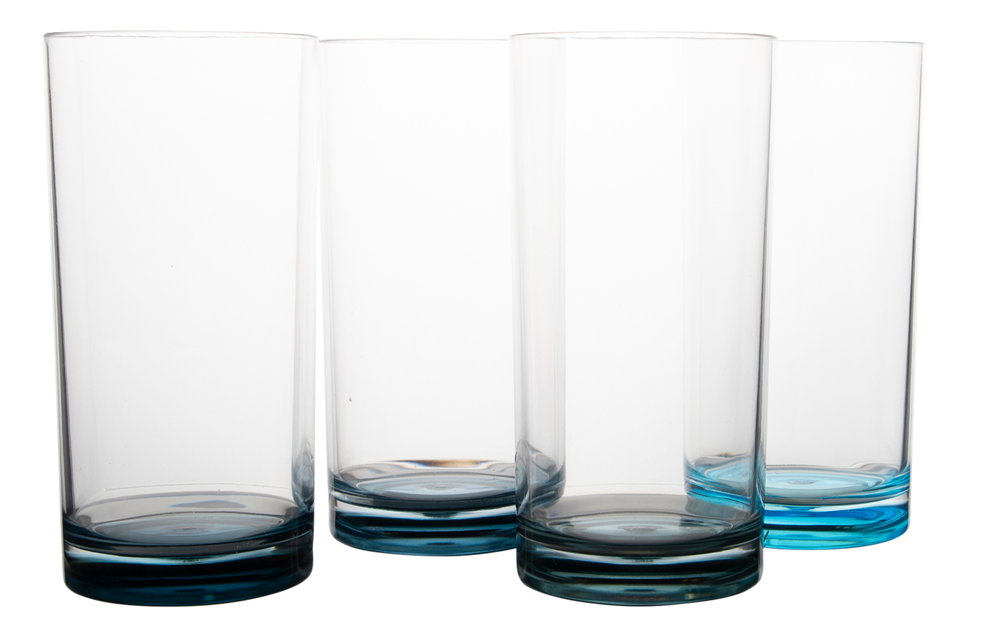 Longdrinkglass Sky BPA-fri SAN-plast 4-pk Gimex sett forfra