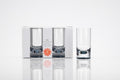 Longdrinkglass Smoke 290ml akryl 4 stk grå fra Flamefield