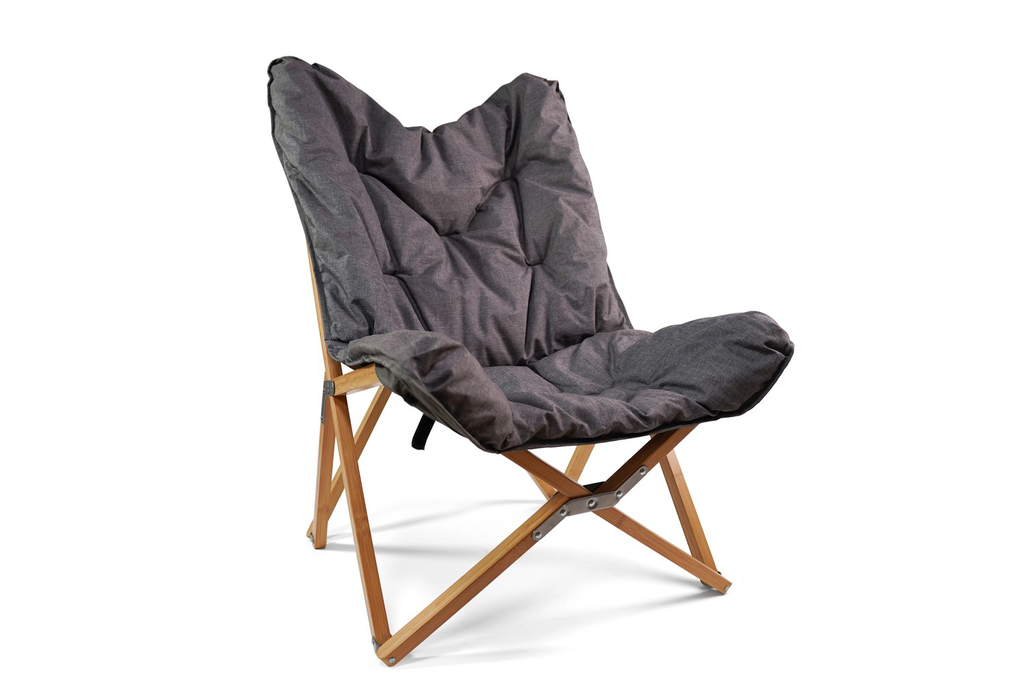 Loungestol Yzeron polstret 3D-fiberfulling sett forfra