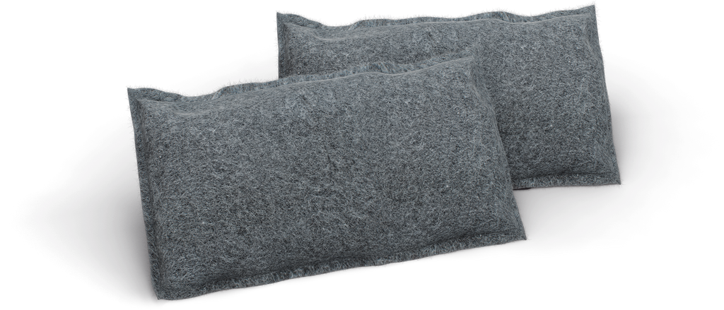 Luftavfukter Airdry DUO 2 x 600 g gjenbrukbar forfra