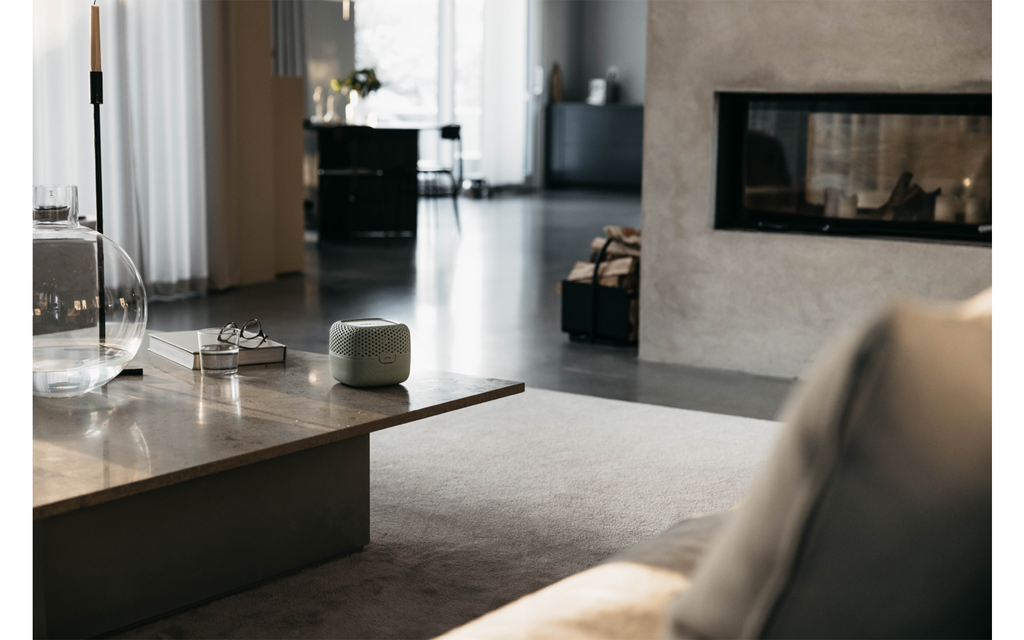 Montert Luftavfukter Duo Family Series 3 for 30 m³ skoggrønn i rom