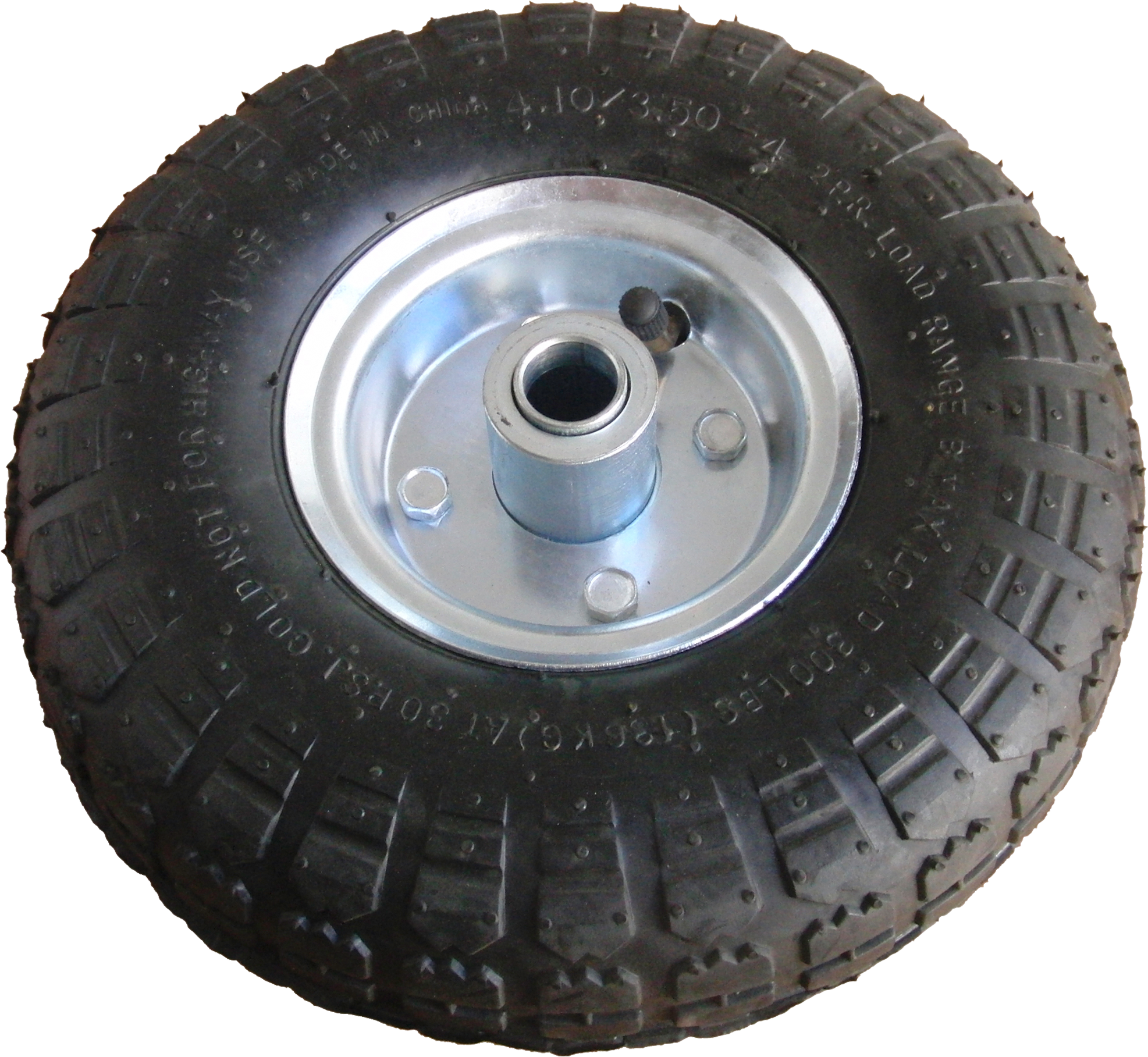 Lufthjul med stålfelg for støttehjul 260x85 mm fra moog Trailerparts