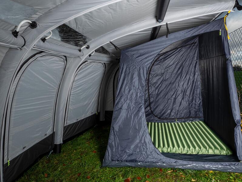 Luftmadrass 2-persons 138x200 cm grønn 1,8 kg detalj