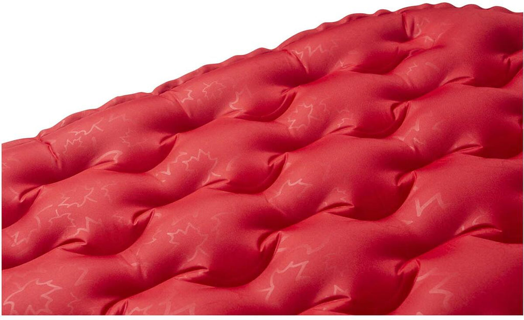 Luftmadrass box 195x66 cm polyester TPU montert på campingplass