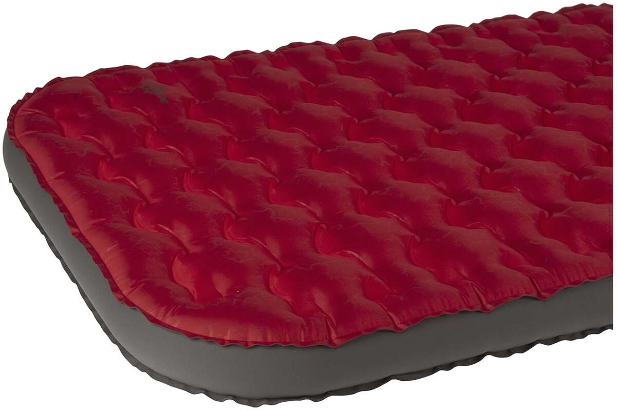 Luftmadrass box 195x66 cm polyester TPU nærbilde av ventil