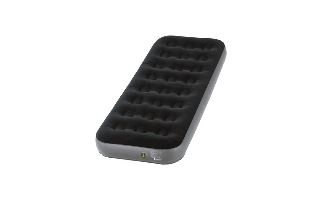 Luftmadrass Classic Single 185 x 70 x 20 cm PVC, 1,4 kg - Outwell sammenbrettet i kompakt pakkemål