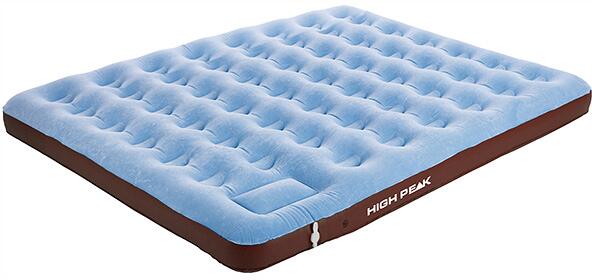 Luftmadrass Comfort Plus King med fotpumpe 200x185cm High Peak forfra