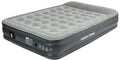 Luftmadrass dobbel Smooth Comfort 204x136x40cm med pumpe for camping og gjester