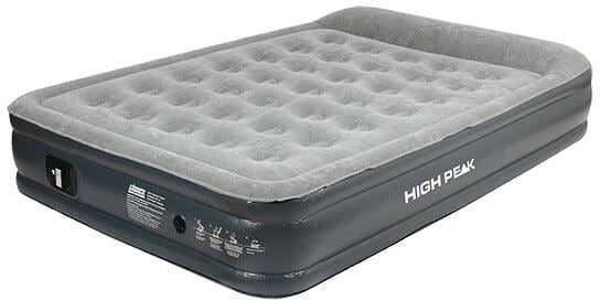 Luftmadrass dobbel Smooth Comfort 204x136x40cm med pumpe for camping og gjester