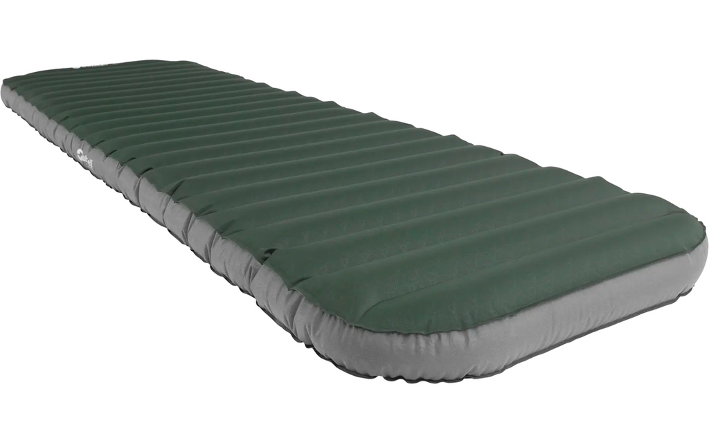 Luftmadrass Dreamspell 195 x 60 x 11 cm enkel 1,6 kg - Outwell sett fra siden med dypt 3D-profil