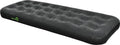 Luftmadrass med velouroverflade svart 191x73x22cm 1,7kg - HappyPeople for campingkomfort