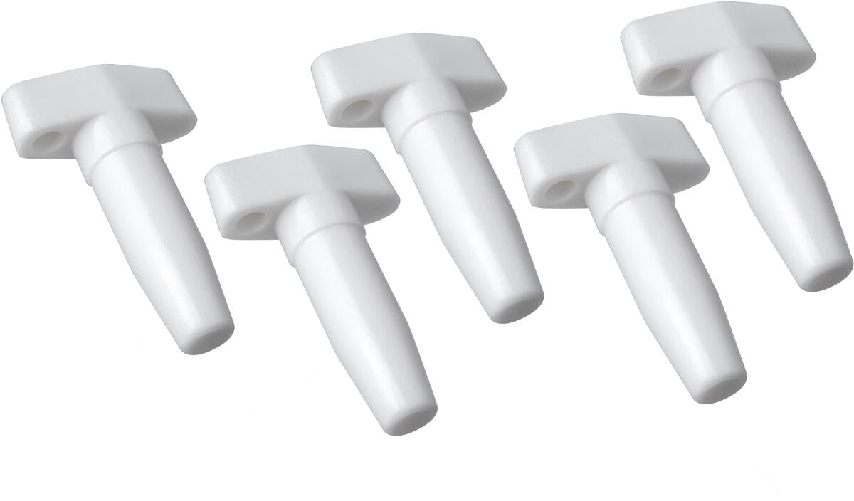 Luftmadrass-propper 5-pack, plast 	8 mm 38 mm BasicNature forfra