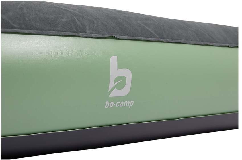 Luftmadrass velour 200x78 cm vinyl Bo-Camp bakside