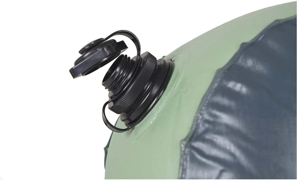 Luftmadrass velour Air-XL1 Slim 200x70 cm vinyl ventil åpen