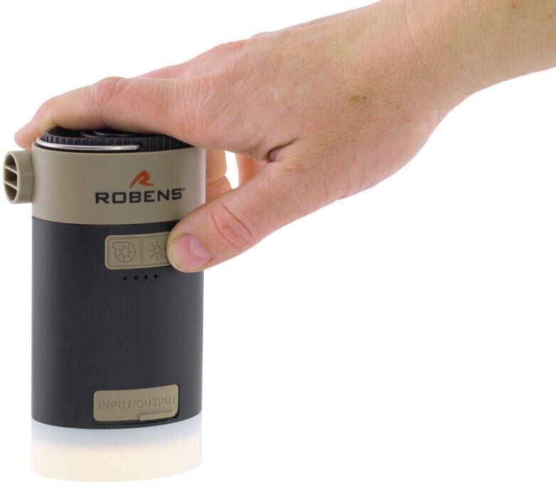 Luftpumpe Conival 3-i-1 med 4000mAh powerbank 275g - Robens