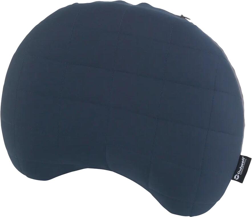 Luftpute Memory Ergo Air 38x29x10 cm 240 g blå/grå - Outwell forfra