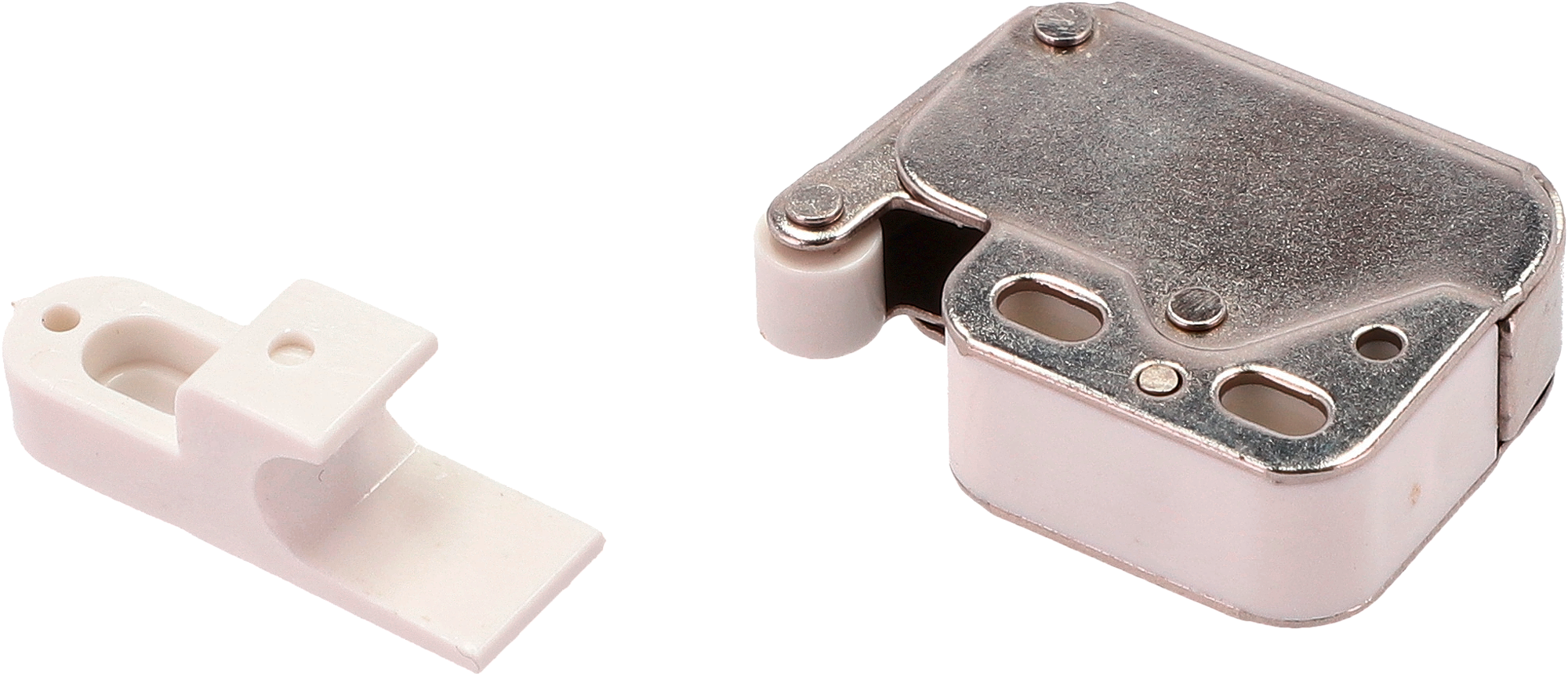 Lukelås Mini Latch for oppbevaringsbokser 3,5 x 3,8 cm foran