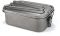 Lunchbox 2-i-1 titan 0,8 L med sammenleggbart håndtak forfra