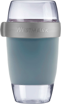 Lunchpot 1150 ml med tre lekksikre rom fra Westmark forfra