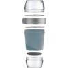 Lunchpot 1150 ml med tre lekksikre rom fra Westmark i bruk