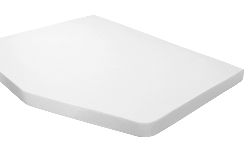 Madrassbeskytter molton Multifit for fransk seng bakside