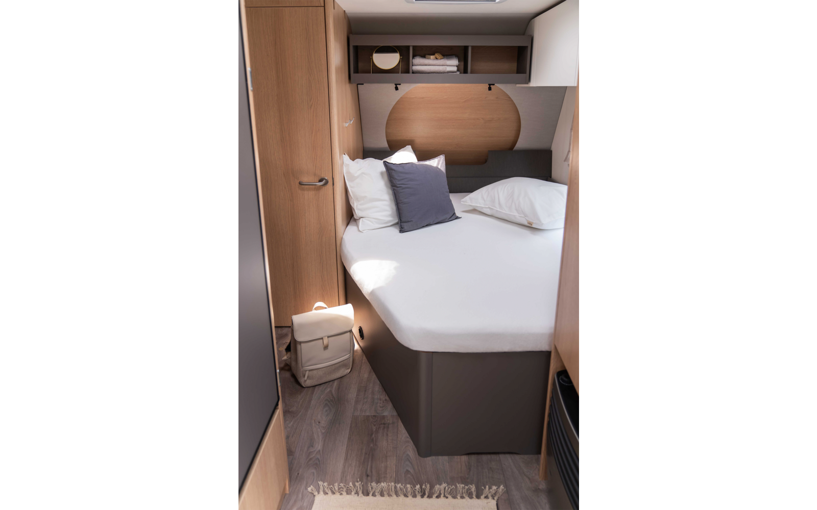 Montert madrassbeskytter molton Multifit for fransk seng