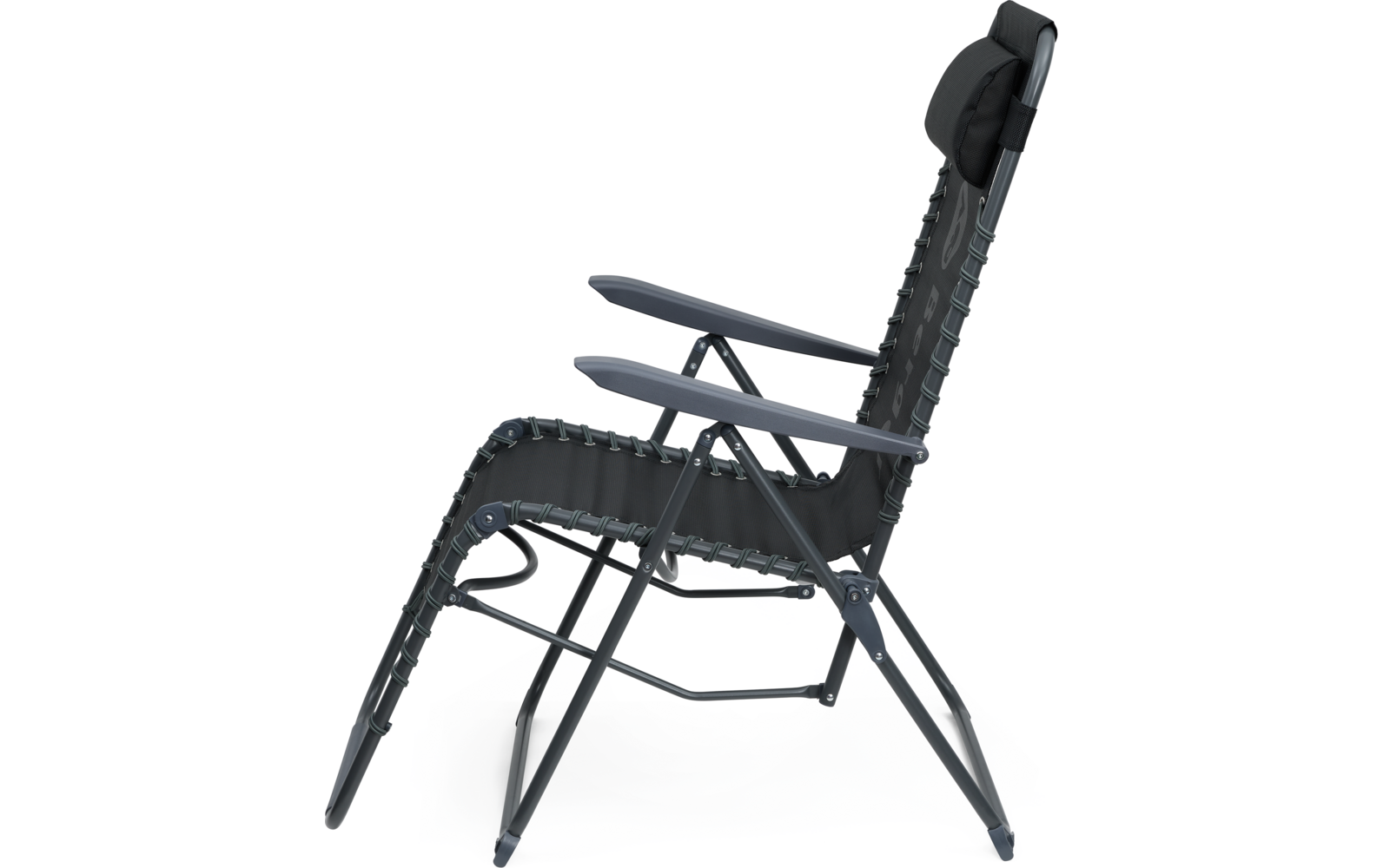 Maggiore relaxlounger 160 kg, 6-pos. ryggstø montert i hage