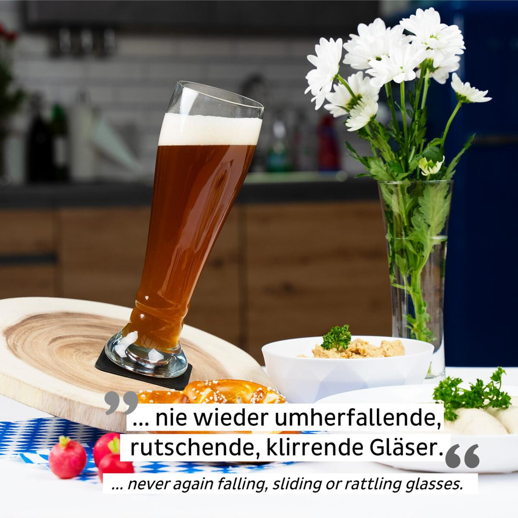 Magnet hveteølglass i Tritan krystallglass 500 ml - silwy bakside