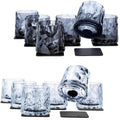 Forfra Magnet tumbler i plast 250 ml transparent - silwy