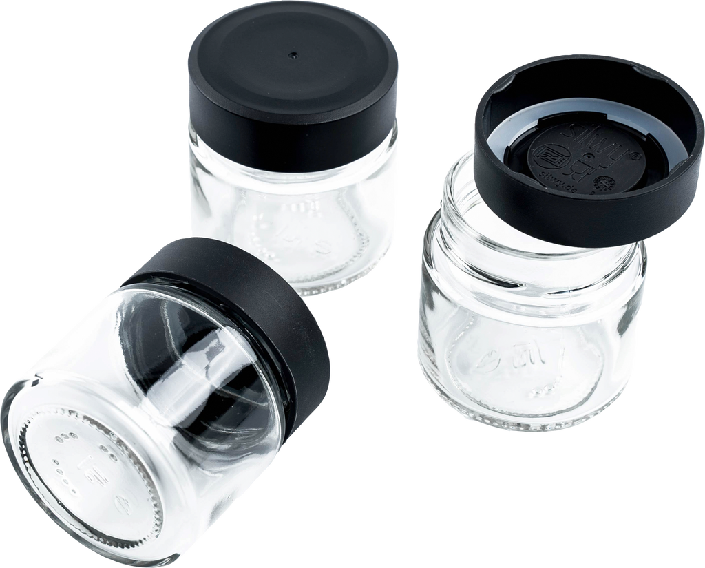 Magnetglass Black & Classy 125 ml krystallglass forfra