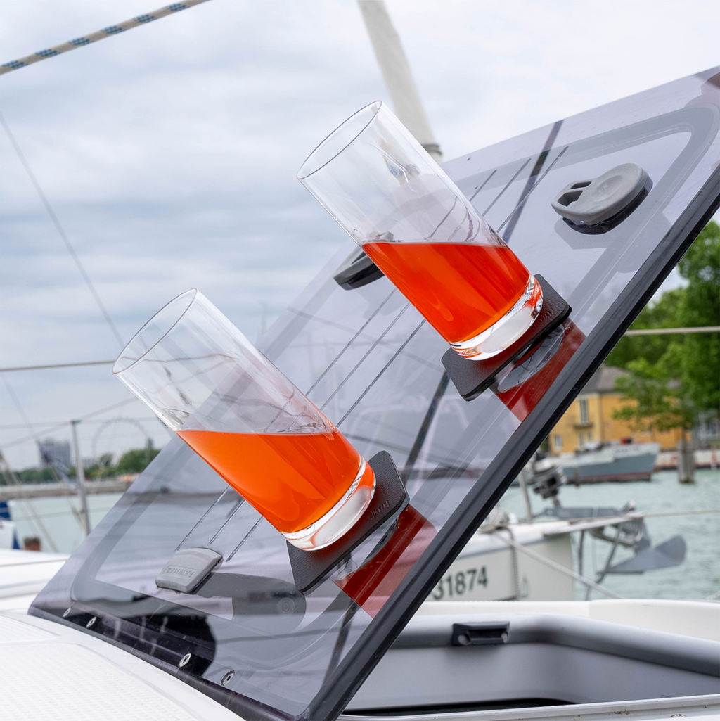 Magnetglass longdrink slim Tritan 4-pack forfra