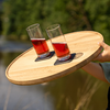 Detalj av magnet i glassbunn på Magnetglass longdrink slim Tritan