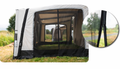 Magnetisk myggnettdør for fortelt Pluto, frontdør fra Westfield montert