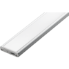 Magnetisk oppladbar LED-lampe 380mm med fjernkontroll Wentronic bakside