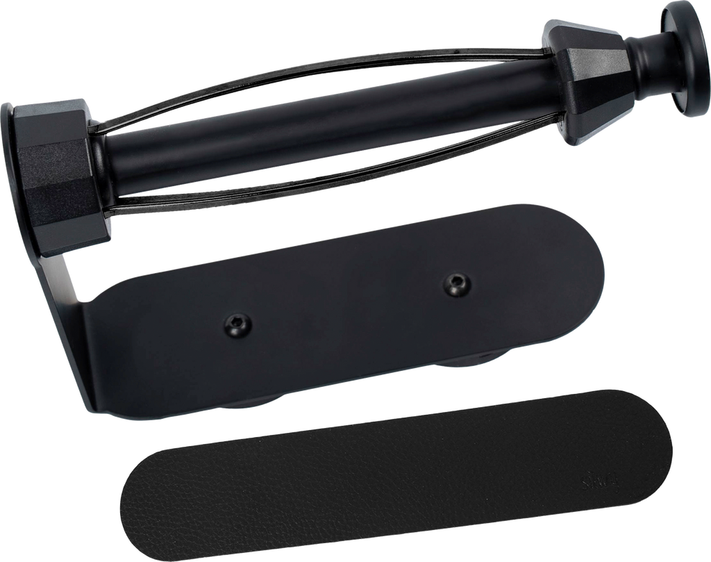 Magnetisk toalettpapirholder med metallskinne for camping